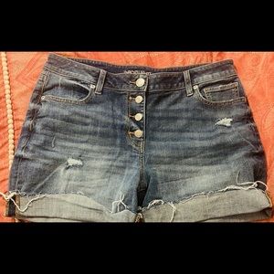 Maurices high rise shorts.